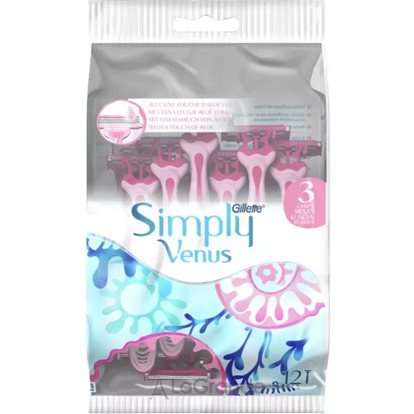 Gillette Venus 3 Simply ����������� ���������� ������ (12 ��.)