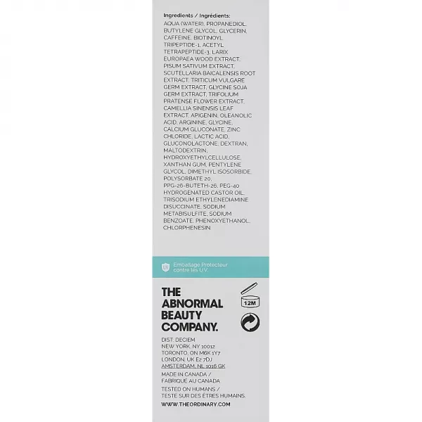 The Ordinary Multi Peptide Serum For Hair Density �������������� ���������, ������������� ������� �����