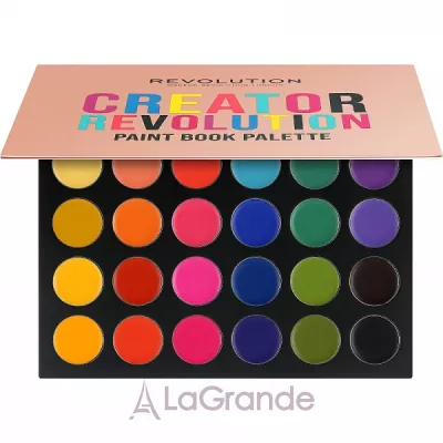 Makeup Revolution Creator Revolution Face Paint Book Palette   