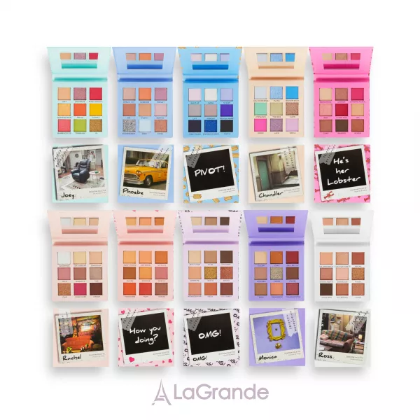 Makeup Revolution X Friends Eyeshadow Palette ������� ����� ��� ���