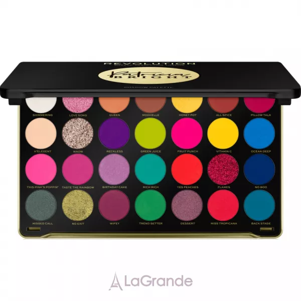 Makeup Revolution X Patricia Bright Eyeshadow Palette ������� ����� ��� ���