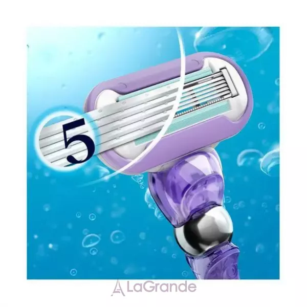 Gillette Venus Deluxe Smooth Swirl Refill Blades ����� ������ ��� ������, 4 ��.