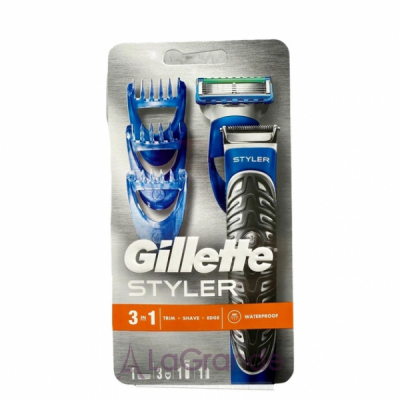 Gillette 3in1 Styler (trimmer + cartridge + cap/3pcs) 