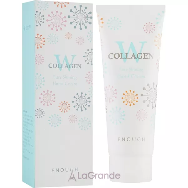 Enough W Collagen Pure Shining Hand Cream ���� �� ��������� ����� ������� ���� ���