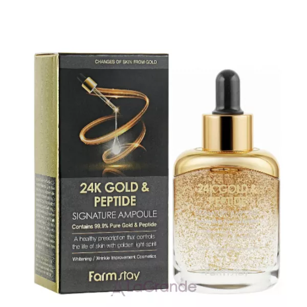 FarmStay 24K Gold and Peptide Signature Ampoule ��������� ��������� ��� ����