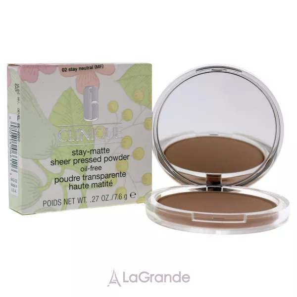 Clinique Stay-Matte Sheer Pressed Powder ����� ����������