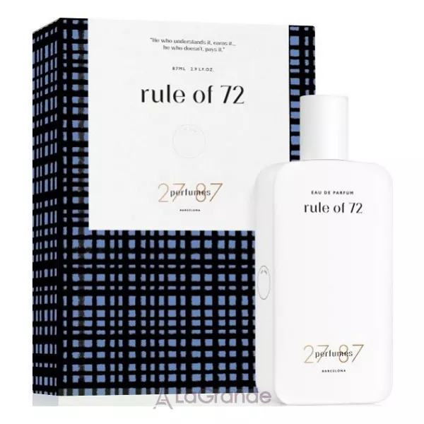 27 87 Perfumes Rule of 72 ����������� ����