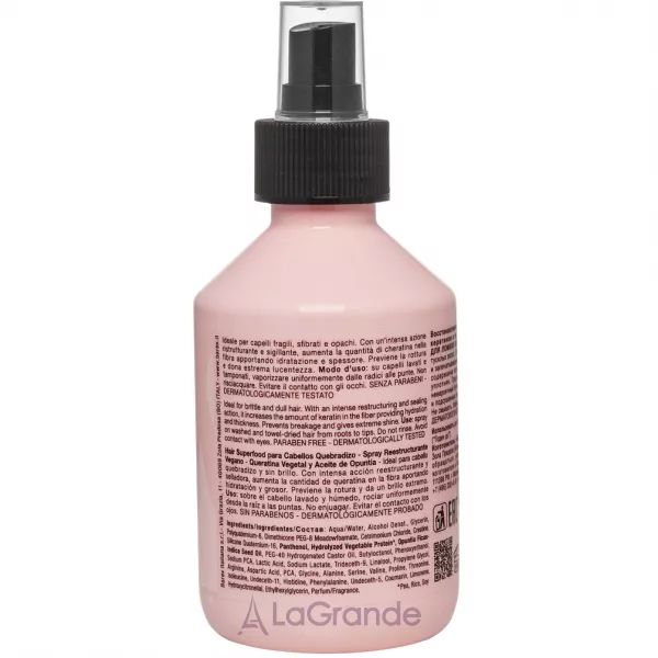 Barex Italiana Contempora Hair Superfood For Brittle Hair Vegan Restructuring Spray C���� ������������������ � ��������� ��������� �� �볺� �������