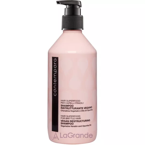Barex Italiana Contempora Hair Superfood For Brittle Hair Vegan Restructuring Shampoo ������� ����������������� � ������������ ��������� � ������ �������