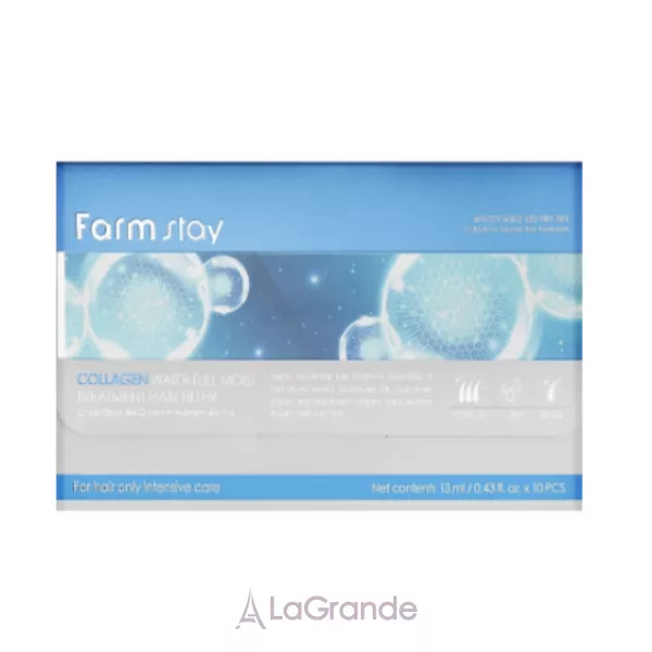 Farmstay Collagen Water Full Moist Treatment Hair Filler ����������� ������ � ���������� ��� �����