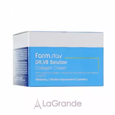 FarmStay Dr.V8 Solution Collagen Cream     