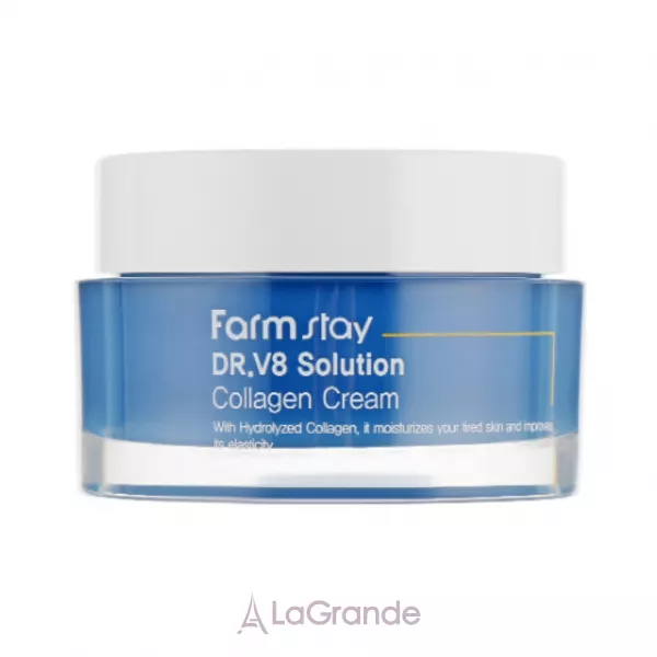 FarmStay Dr.V8 Solution Collagen Cream ���� � ���������� ��� ����
