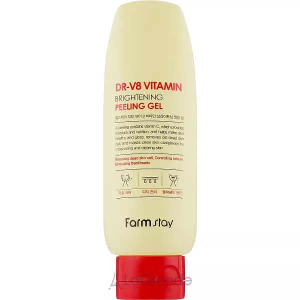 FarmStay DR-V8 Vitamin Brightening Peeling Gel ������ ��� ����