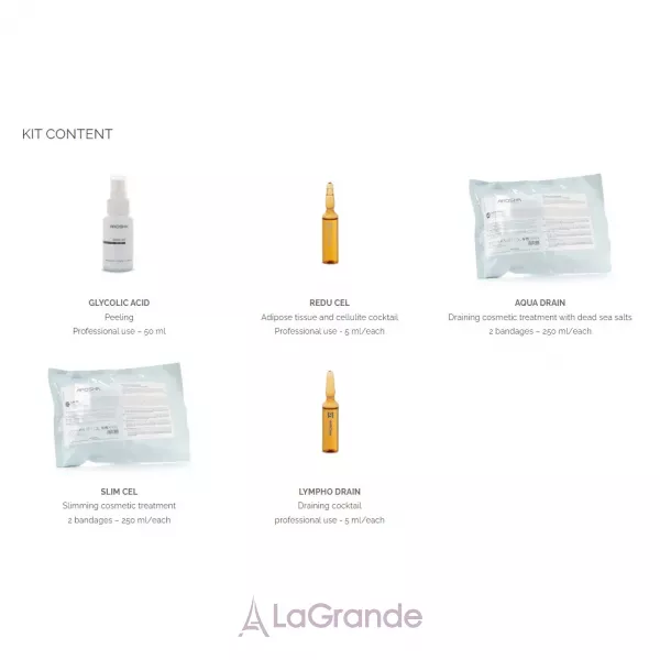 Arosha Oedemacel Kit 8 Treatments ����� ������ �������� ���������, 8 ��������