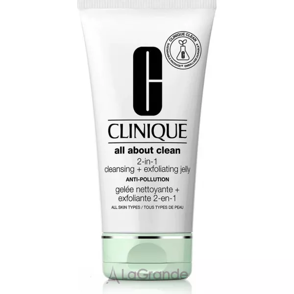 Clinique All About Clean 2-In-1 Cleanser + Exfoliator Jelly ��������� � �������������� ����