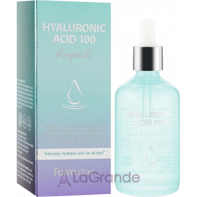 FarmStay Hyaluronic Acid 100 Ampoule     