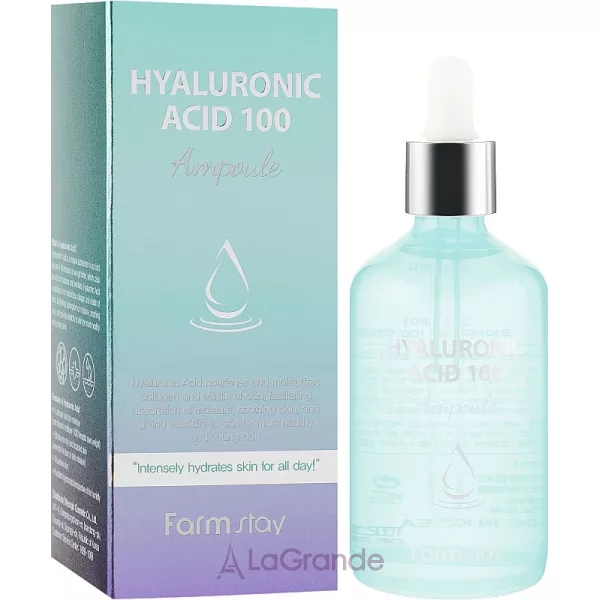 FarmStay Hyaluronic Acid 100 Ampoule ����������� ��������� � ������������ ��������