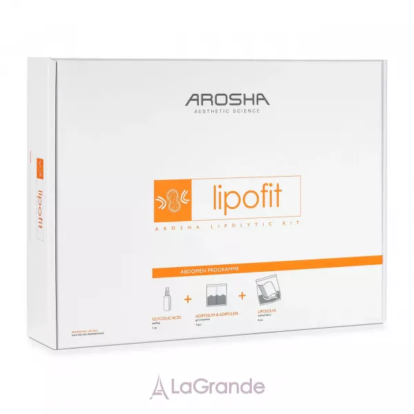 Arosha Lipofit Kit 4 Treatments �������������� ����� ��� ������� ����� � ������, 4 ���������