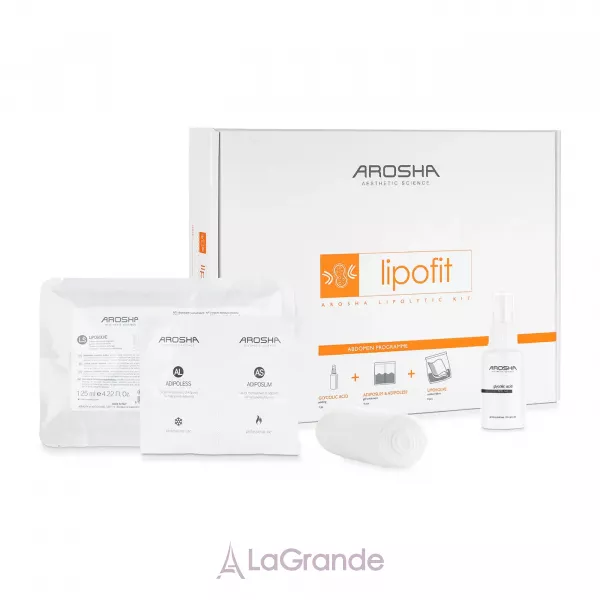 Arosha Lipofit Kit 4 Treatments �������������� ����� ��� ������� ����� � ������, 4 ���������
