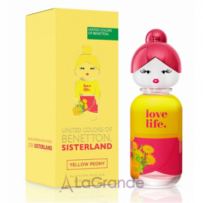 Benetton Sisterland Yellow Peony  