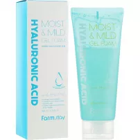 FarmStay Hyaluronic Acid Moist & Mild Gel Foam ������� ��������� ����� � ������������ �������� � AHA, BHA ���������