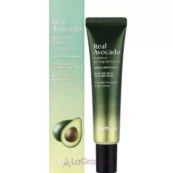FarmStay Real Avocado Nutrition Rolling Eye Serum ���������-������ ��� ���� ������ ���� � ���������� �������