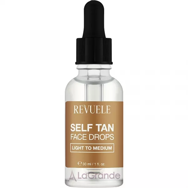 Revuele Self Tan Face Drop Light To Medium ����� ��� ���������� ���� �� ������� �� ��������