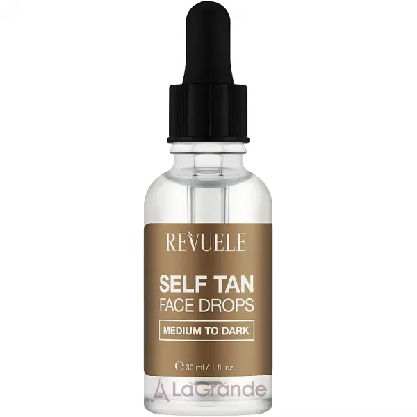 Revuele Self Tan Face Drop Medium To Dark ����� ��� ���������� ���� �� �������� �� �������