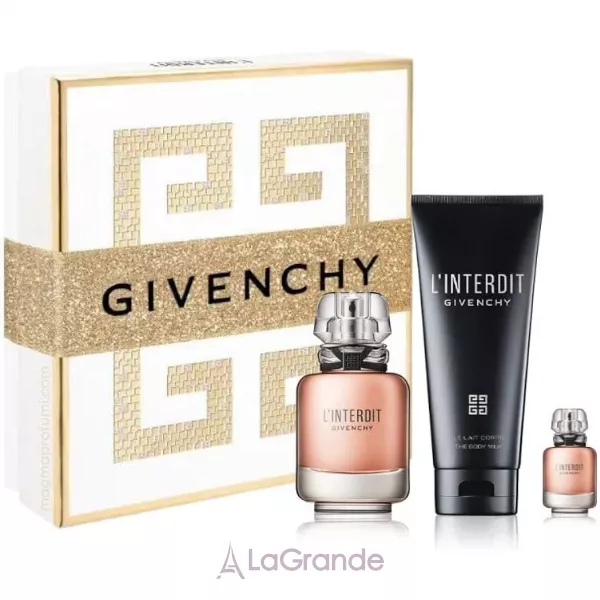 Givenchy  L'Interdit ����� (��������������� ���� 50 �� + ������ ��� ���� 75 �� + ��������������� ���� 10 ��)