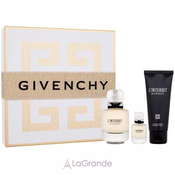 Givenchy  L'Interdit ����� (��������������� ���� 50 �� + ������ ��� ���� 75 �� + ��������������� ���� 10 ��)