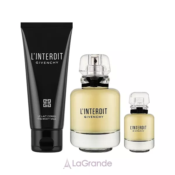 Givenchy  L'Interdit ����� (��������������� ���� 50 �� + ������ ��� ���� 75 �� + ��������������� ���� 10 ��)