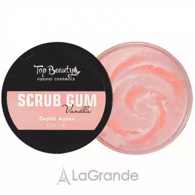 Top Beauty Scrub Gum Vanilla -   