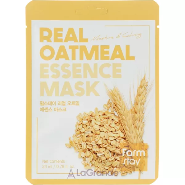FarmStay Real Oatmeal Essence Mask �������� ����� ��� ���� � ���������� ����