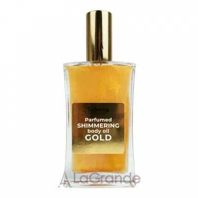 Top Beauty Parfumed Shimmering Body Oil Gold       