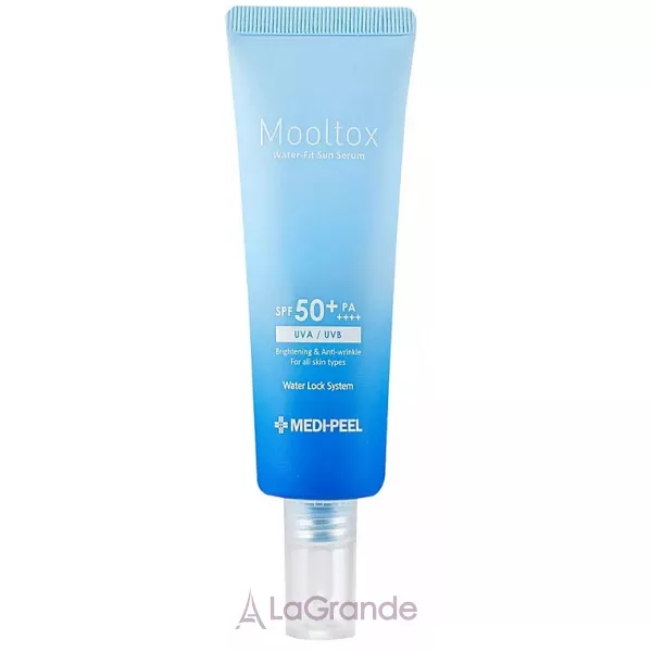 Medi-Peel Aqua Mooltox Water-Fit Sun Serum SPF 50+ ����������������� ��������� ��� ����