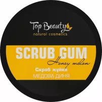 Top Beauty Scrub Gum Honey Melon �����-������ ��� ���� "������� ����"