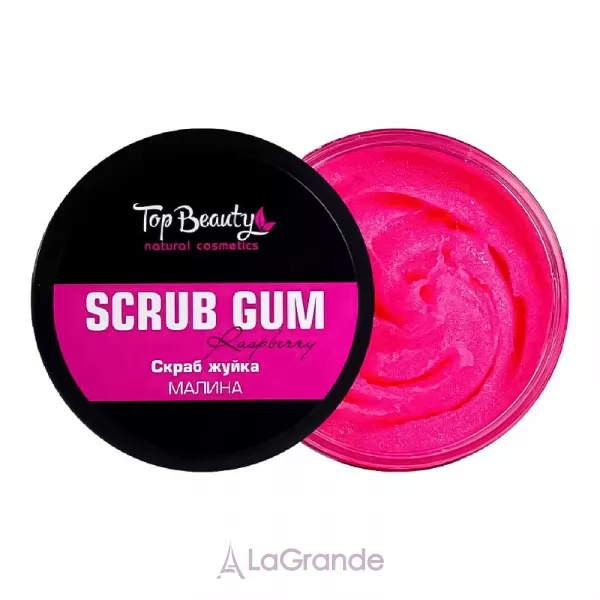 Top Beauty Scrub Gum Raspberry �����-����� ��� ��� 