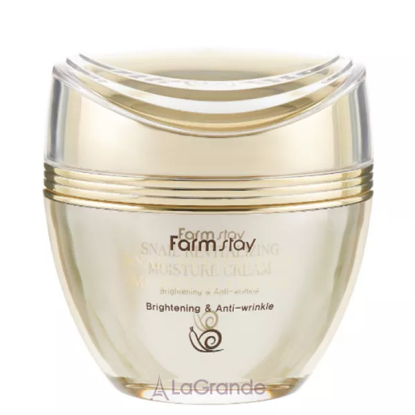 FarmStay Snail Revitalizing Moisture Cream Brighteninh & Anti-wrinkle ���� ��� ���� ����������������� � ������� ������