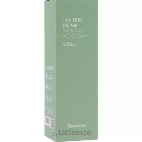 FarmStay Tea Tree Biome Calming Acne Foam ��������� ����� ��� ���������� ���� � ������ �������
