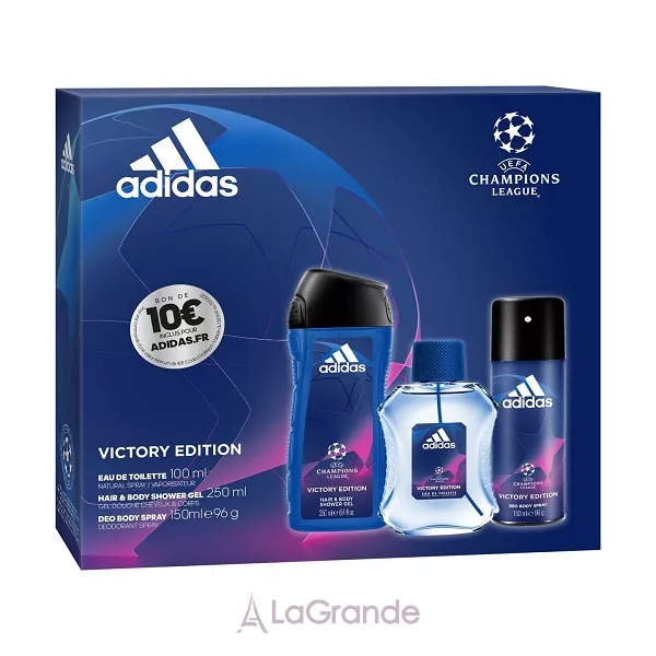 Adidas UEFA Champions League Victory Edition ���� (�������� ���� 100 �� + ���� ��� ���� 250 �� + ���������� 150 ��)