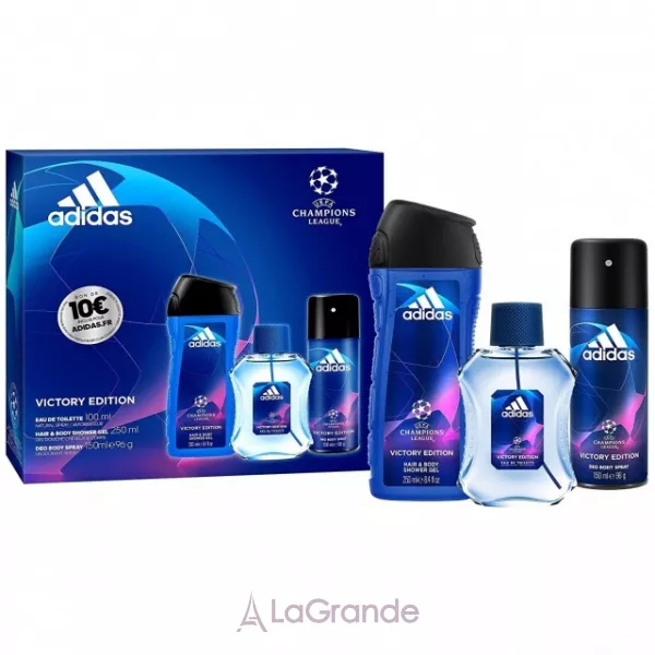 Adidas UEFA Champions League Victory Edition ���� (�������� ���� 100 �� + ���� ��� ���� 250 �� + ���������� 150 ��)