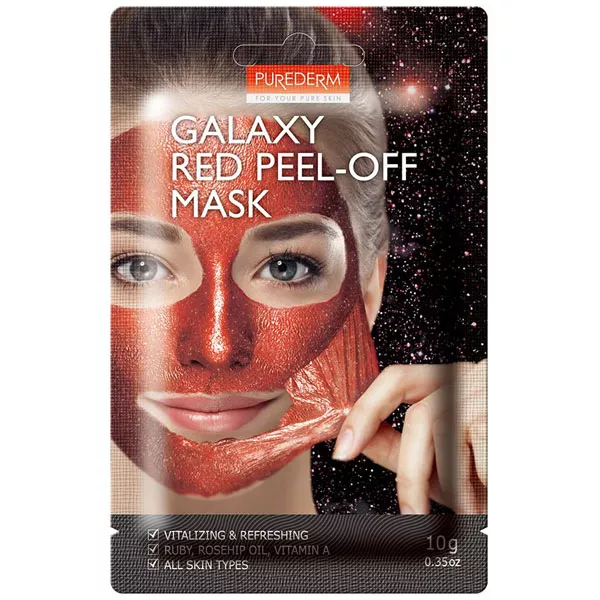 Purederm Galaxy Red Peel-Off Mask �����-������ ��� ���� 