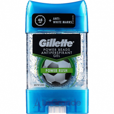 Gillette PowerBeads Power Rush Anti-Perspirant Gel For Men -  PowerBeads Power Rush
