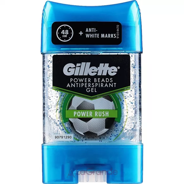 Gillette PowerBeads Power Rush Anti-Perspirant Gel For Men ����������-�������������� ������� PowerBeads Power Rush