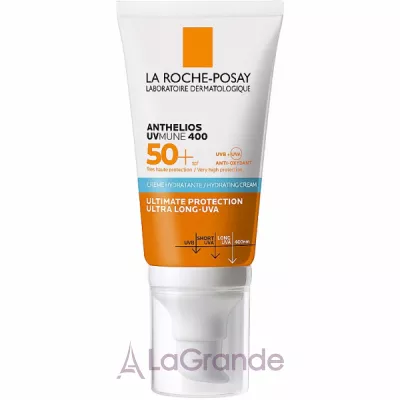 La Roche-Posay Anthelios UVMune 400 SPF50+ Hydrating Cream          SPF50+