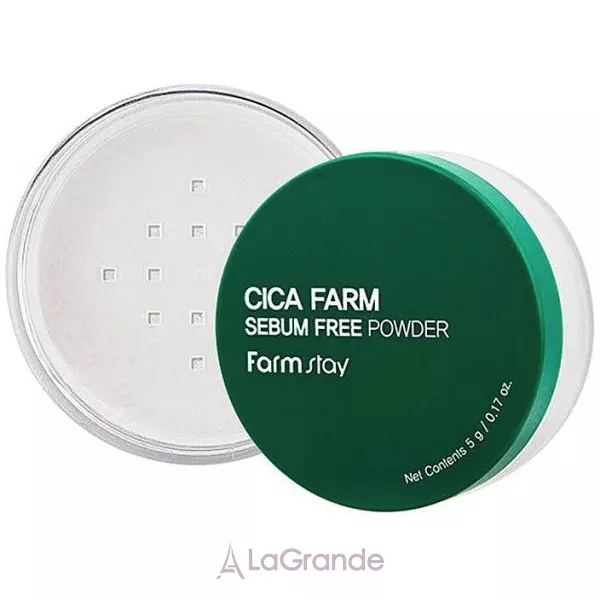 FarmStay Cica Farm Sebum Free Finish Powder ���������� ����������� ����� � ��������