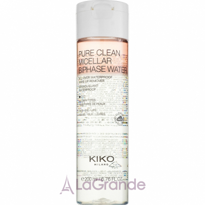 Kiko Milano Pure Clean Micellar Biphase Water ̳      