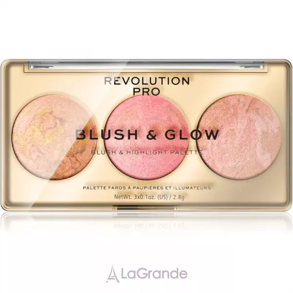 Revolution Pro Blush & Glow Palette ������� ��� ������� ����