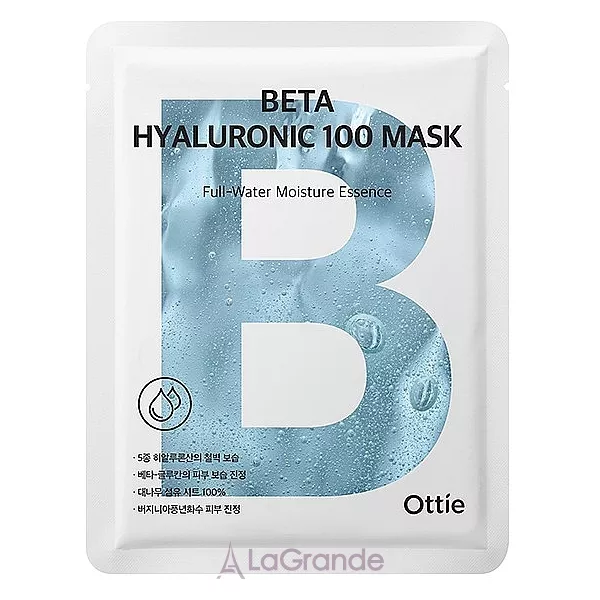 Ottie Beta Hyaluronic 100 Mask �������� ����������� ����� ��� ����