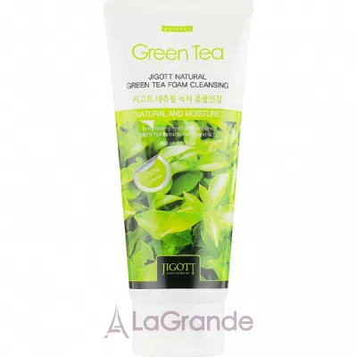 Jigott Natural Green Tea Foam Cleansing      